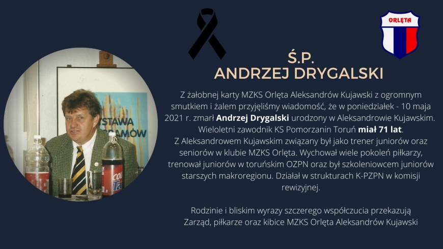Zmarł Andrzej Drygalski