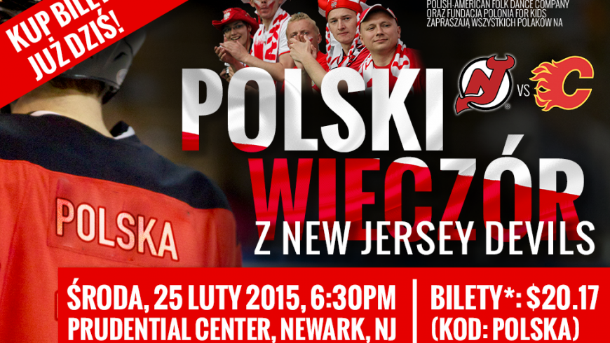Polski Wieczór z New Jersey Devils !