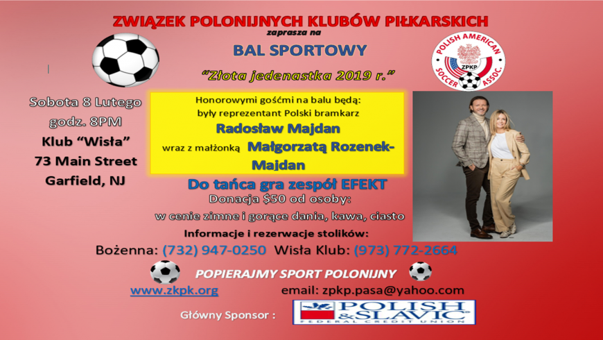 Bal Sportowy ,,Złota 11"" ZPKP