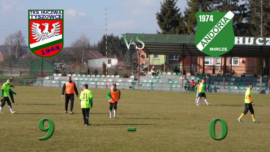 Huczwa Tyszowce - Andoria Mircze 9:0