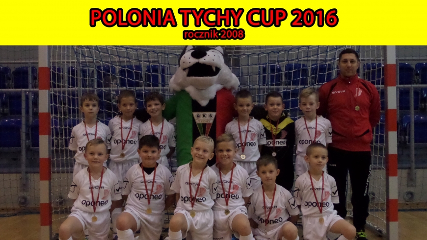 ŻAKI F-1 I 1 MIEJSCE W HALOWYM TURNIEJU "POLONIA TYCHY CUP 2016"