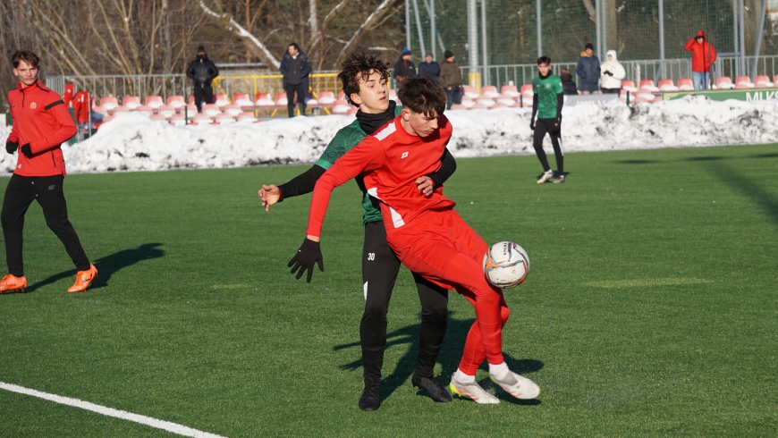 Pierwszy sparing za nami