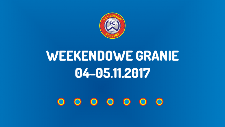 Weekendowe granie (04-05.11.2017)