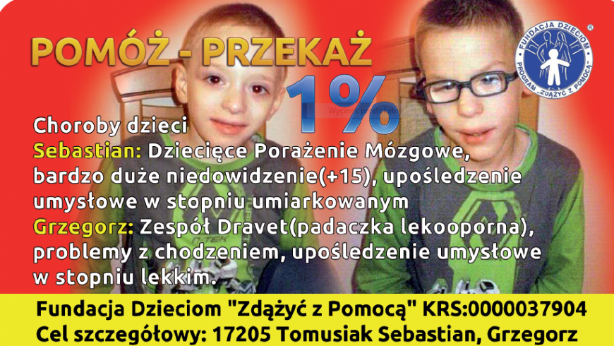 Pomóż - Przekaż 1%