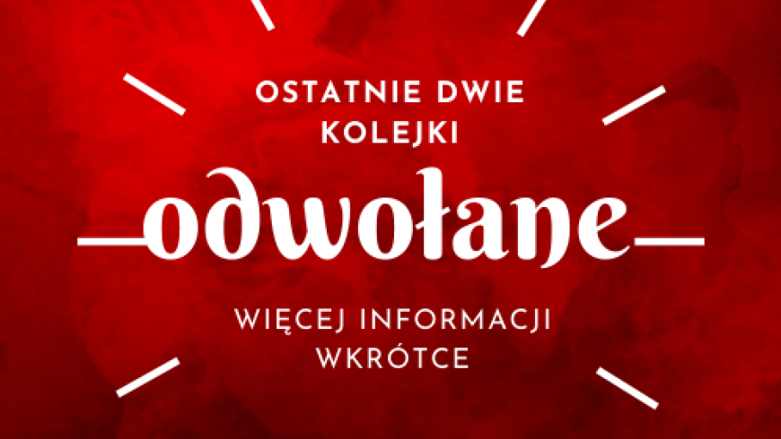 Dwie ostatnie kolejki odwołane