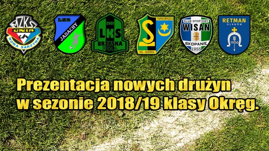 Nowe drużyny w sezonie 2018/19