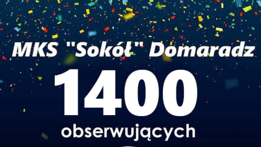 1400 NOWYCH OBSERWUJĄCYCH!