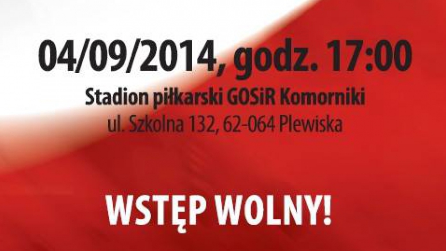 Mecz Reprezentacji Polski U-20 w Plewiskach!