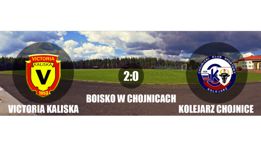 Kolejarz Chojnice 0:2 Victoria Kaliska