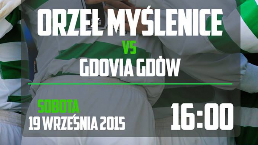 Orzeł Myślenice - Gdovia Gdów, sobota, 19.09, godz. 16:00 - zapraszamy!