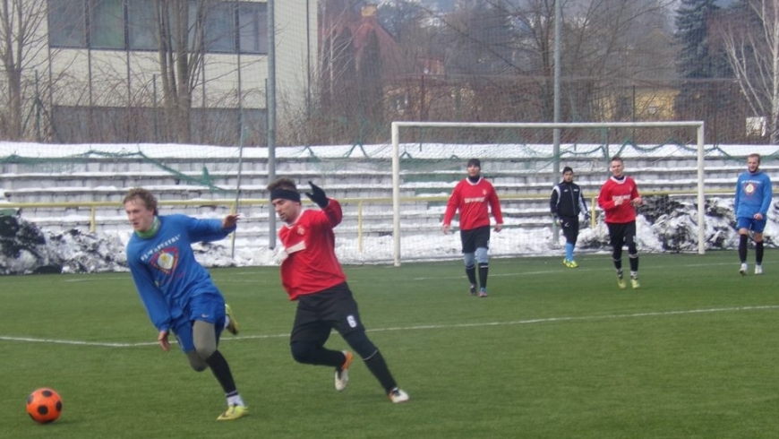 SPARING Z LIGĄ  CZESKĄ W JAVORNIKU . 1 - 4 . WYGRANA