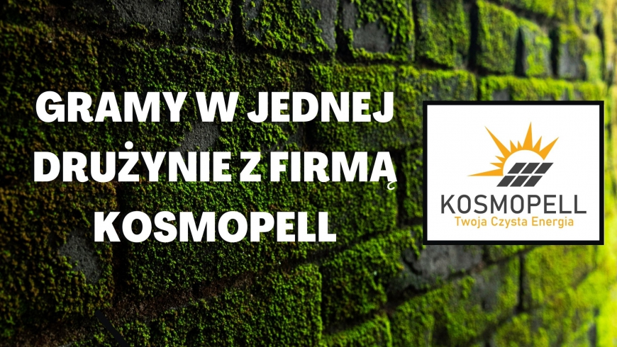 Energii naszym młodym Żakom dodaje firma Kosmopell - fotowoltaika!