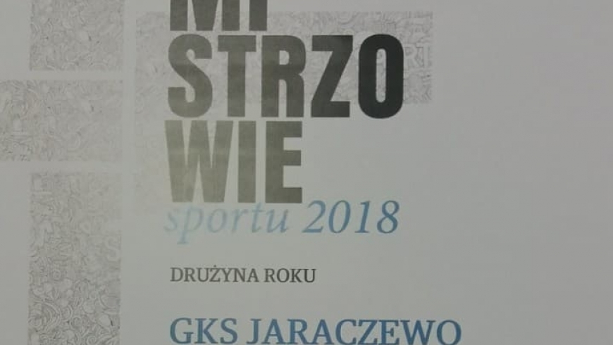 Wyróżnienie drużyny seniorów GKS