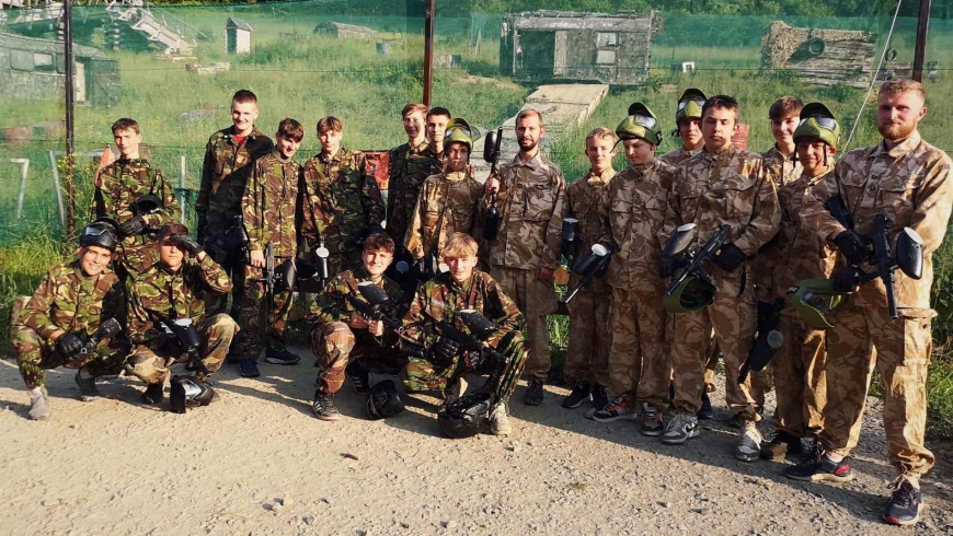 Paintball w nagordę za wicemistrzostwo ligi