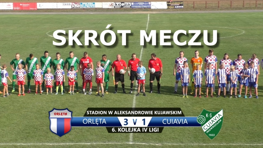 VIDEO: Skrót meczu Orlęta 3:1 Cuiavia Inowrocław