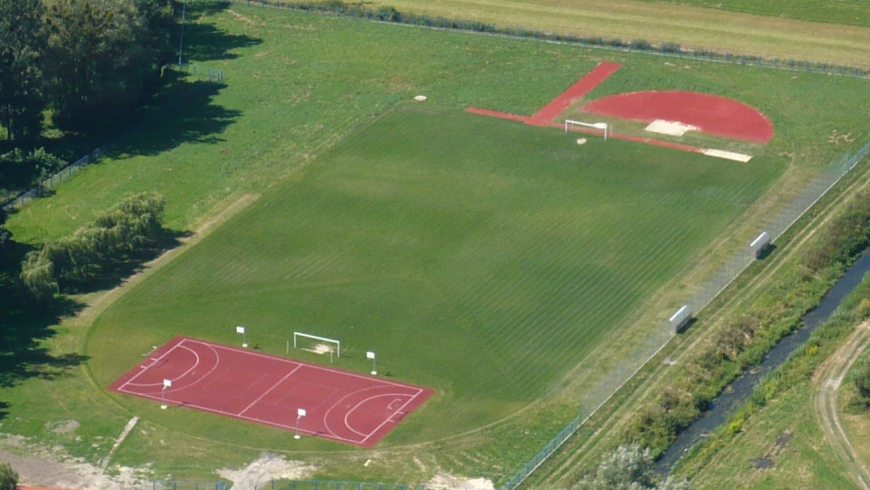 Mecze na stadionie w Skierbieszowie.