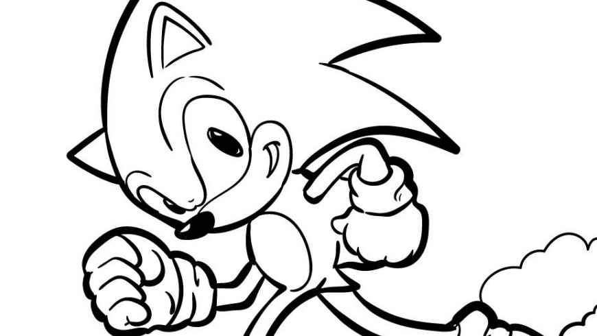 Coloring Fun: Dive into Sonic's World with Sonic the Hedgehog Coloring Pages