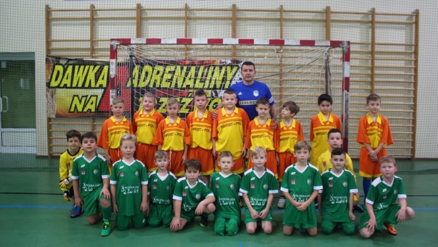 Debiut Mazura U-9 w rozgrywkach Płockiej Ligi Orlik