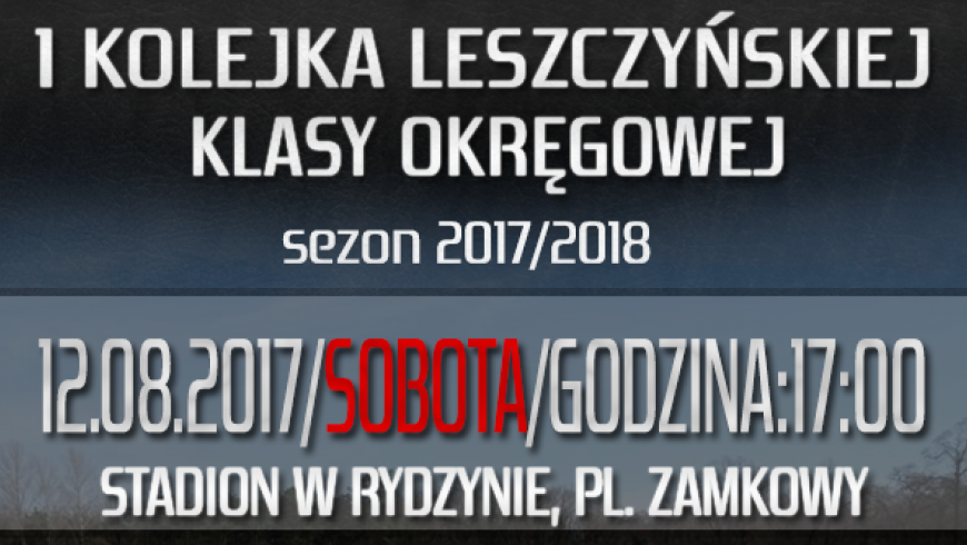 4P4S Rydzyniak Rydzyna - GKS Włoszakowice już jutro!