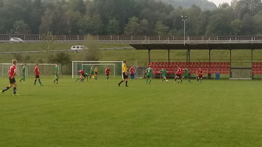 U-17.Zwycięskie derby z Dalinem Myślenice 4-0.