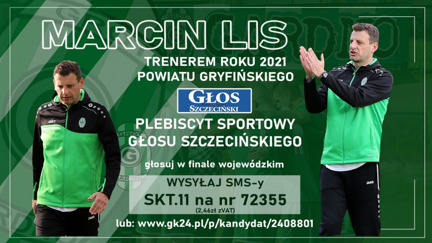 Marcin Lis trenerem roku