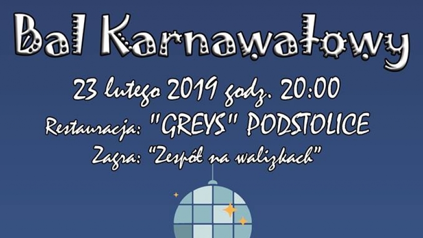 Bal Karnawałowy Walki Kostrzyn