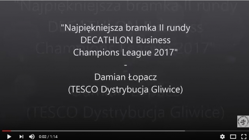 Najpiękniejsza bramka 2 rundy rozgrywek DECATHLON BCL - Damian Łopacz :-)