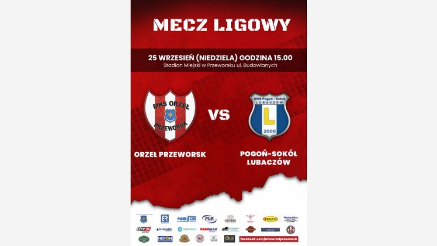 8.kolejka: Orzeł Przeworsk - Pogoń-Sokół Lubaczów