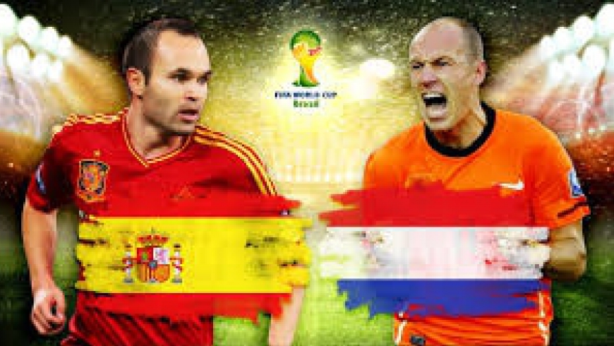 Pewna wygrana Holandii nad Hiszpanami (5:1)