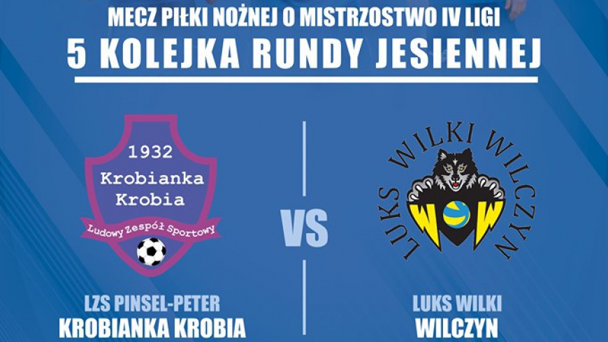 4 Liga:Krobianka podejmie Wilki Wilczyn