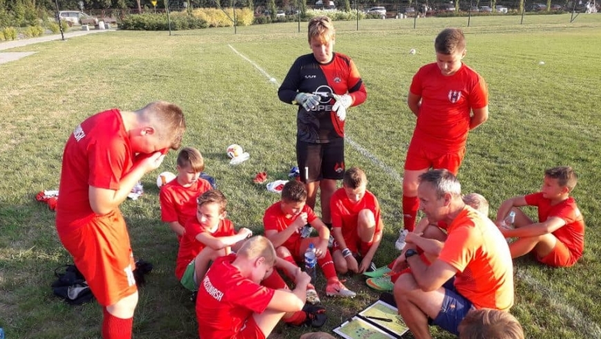 Sparingi drużyn U-13 i U-12 z SMS Rzeszów