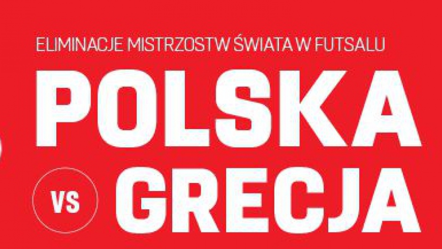 Futsal mecz Polska - Grecja.
