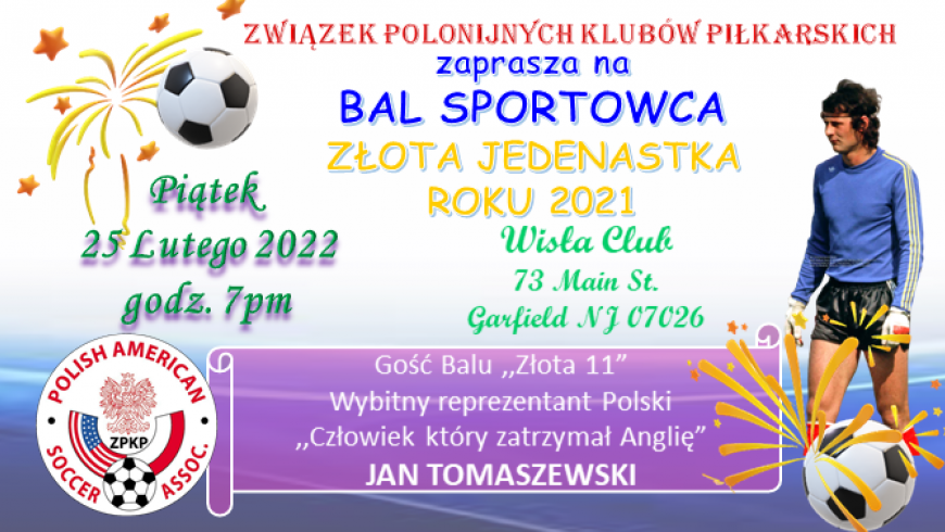 Bal Sportowca ,,Złota 11 ZPKP"