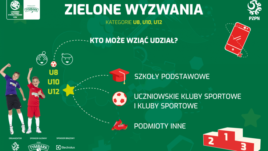 Drużyny AP Gryf biorą udział w Zielonych Wyzwaniach