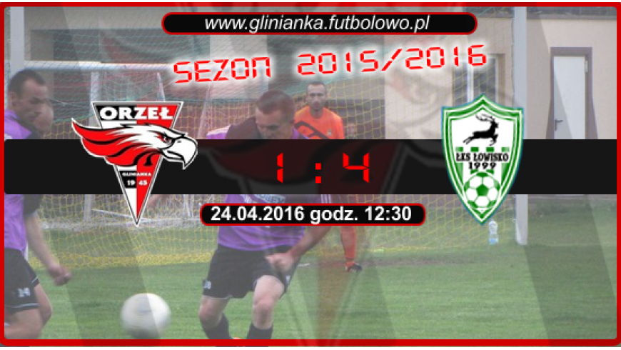 Orzeł Glinianka - ŁKS Łowisko 1-4 (0-1)