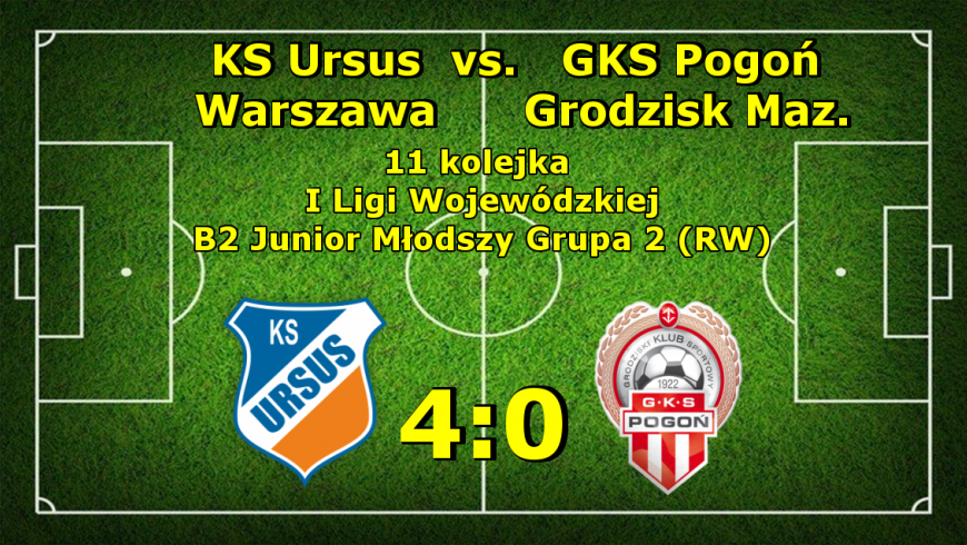 KS Ursus vs. Pogoń Grodzisk Maz.