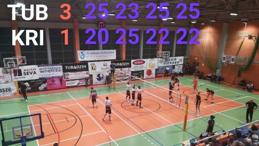 Cud nad Wartą! Tubądzin Volley MOSiR Sieradz pokonuje lidera siatkarskiej I ligi 3:1 w Pucharze Polski!