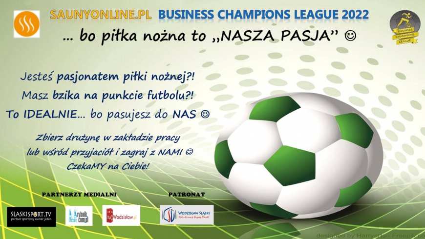 Partnerem Tytularnym Business Champions League w sezonie 2022 została firma SAUNYONLINE.PL