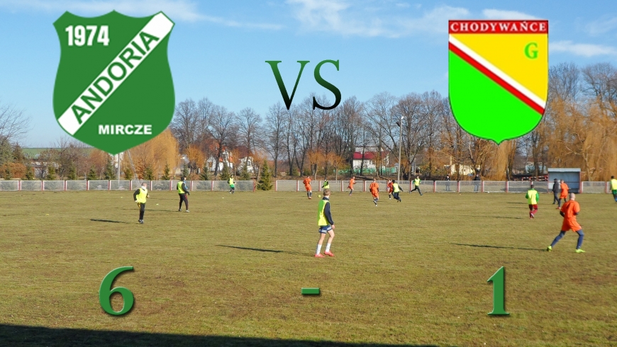 Grad goli w Mirczu: Andoria - Graf Chodywańce 6-1