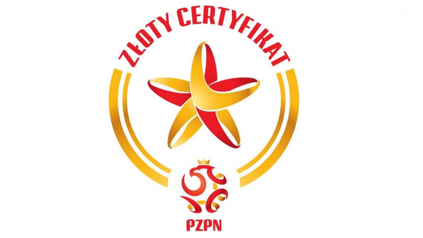 Złoty Certyfikat w Systemie Certyfikacji Szkółek Piłkarskich PZPN