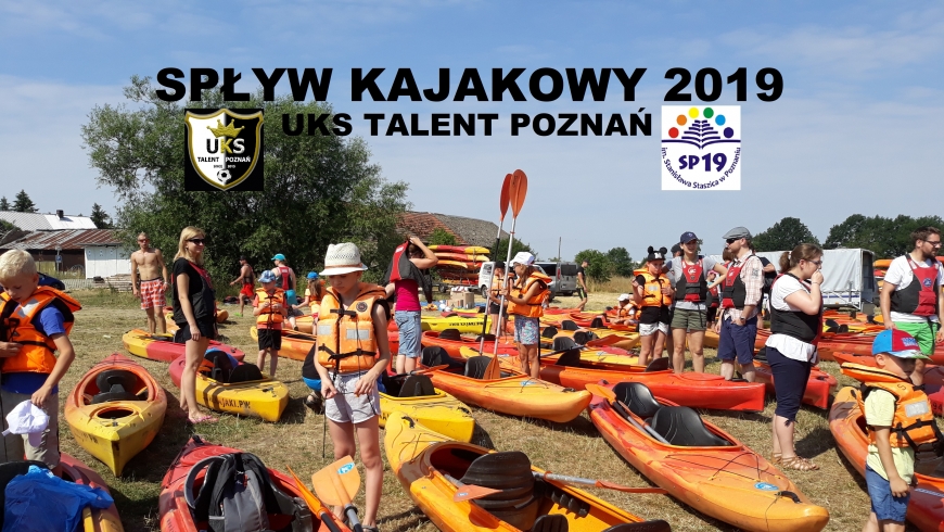 SPŁYW KAJAKOWY 2.06.2019